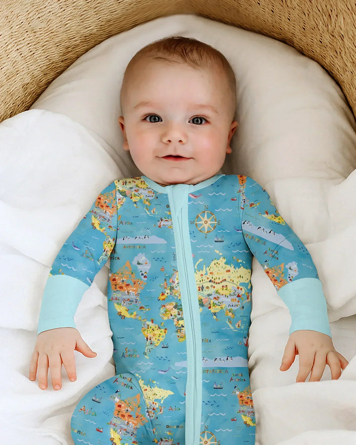 Gerippte Babykleidung mit individuellem Foto - Weich &amp; Skizzenhaft