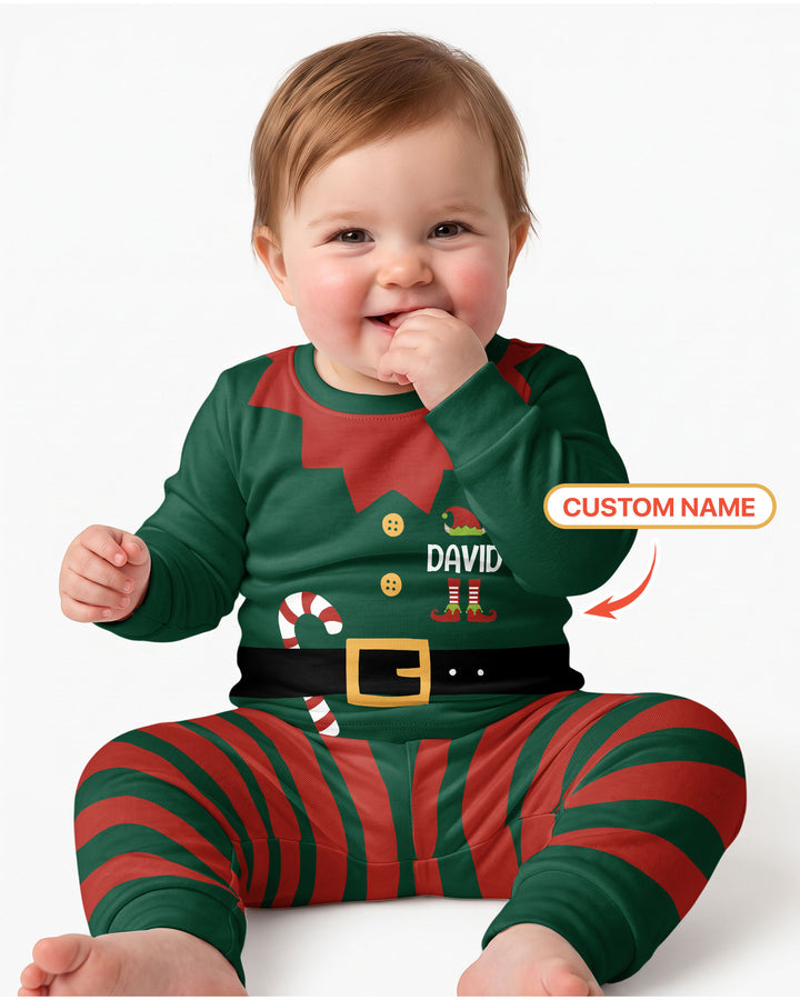 Funny Christmas - Family Matching Bamboo Two Piece Long Sleeve Pajama Set