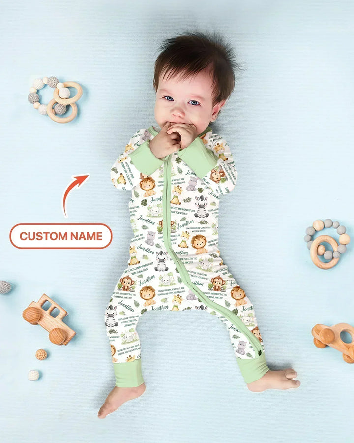 Gerippte Babykleidung mit individuellem Foto - Weich &amp; Skizzenhaft