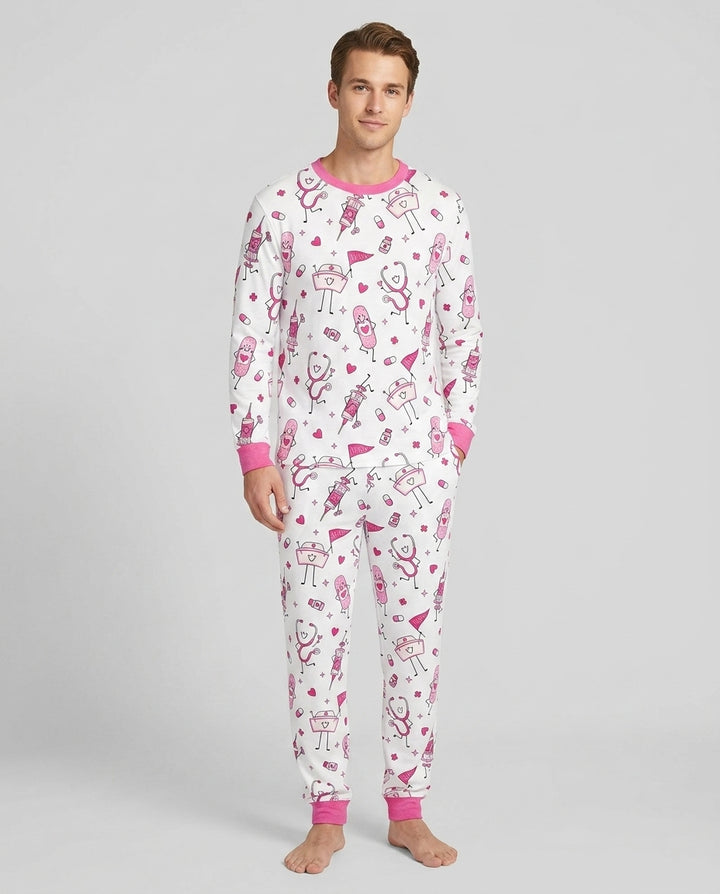 Vorlage Herren-Pyjama-Set