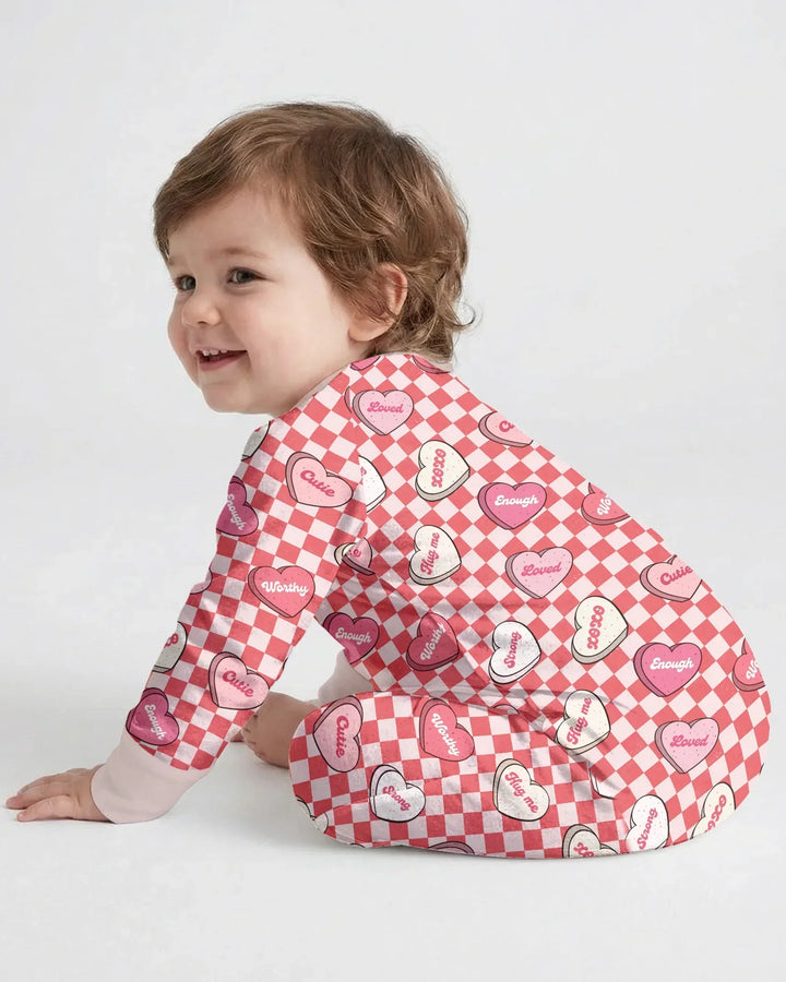 Gerippte Babykleidung mit individuellem Foto - Weich &amp; Skizzenhaft