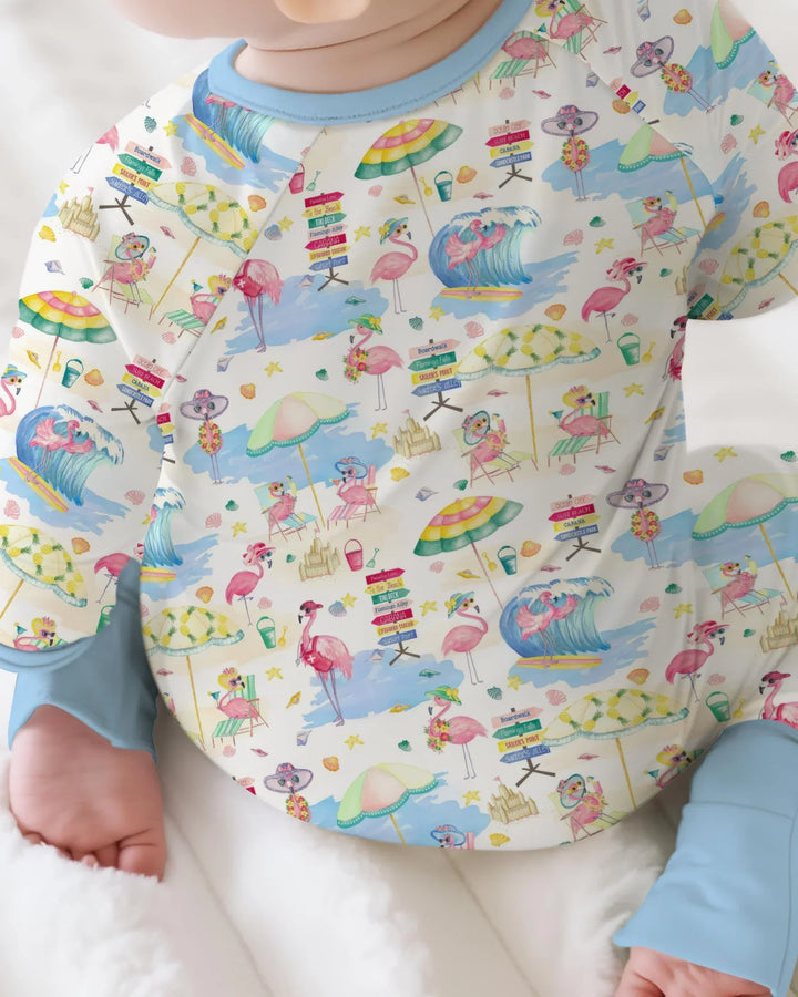 Gerippte Babykleidung mit individuellem Foto - Weich &amp; Skizzenhaft
