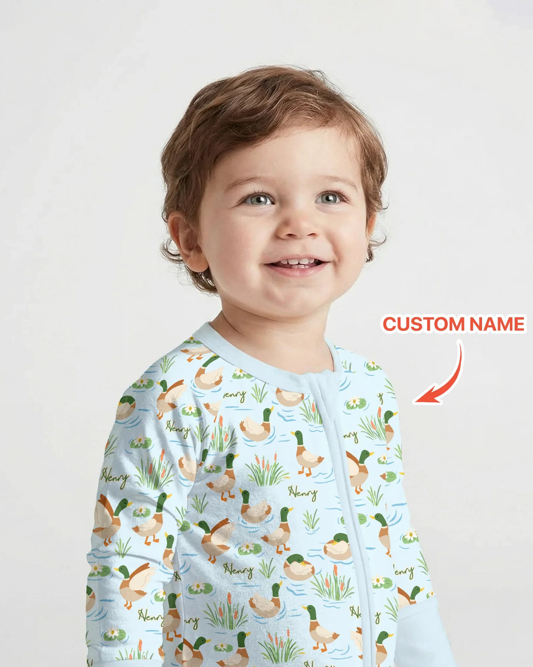 Gerippte Babykleidung mit individuellem Foto - Weich &amp; Skizzenhaft