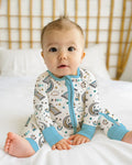 Gerippte Babykleidung mit individuellem Foto - Weich &amp; Skizzenhaft