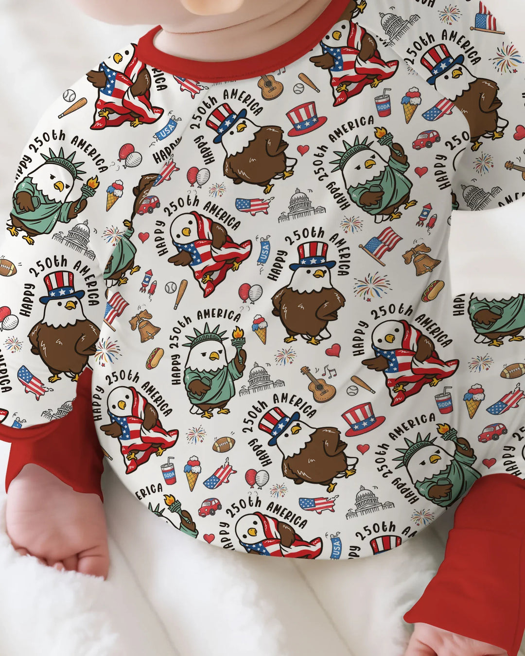 Gerippte Babykleidung mit individuellem Foto - Weich &amp; Skizzenhaft