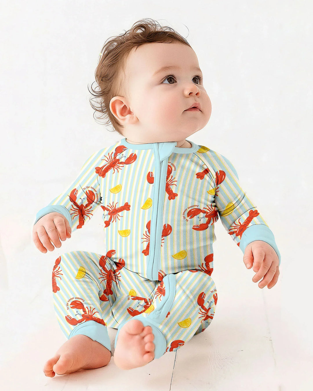 Gerippte Babykleidung mit individuellem Foto - Weich &amp; Skizzenhaft