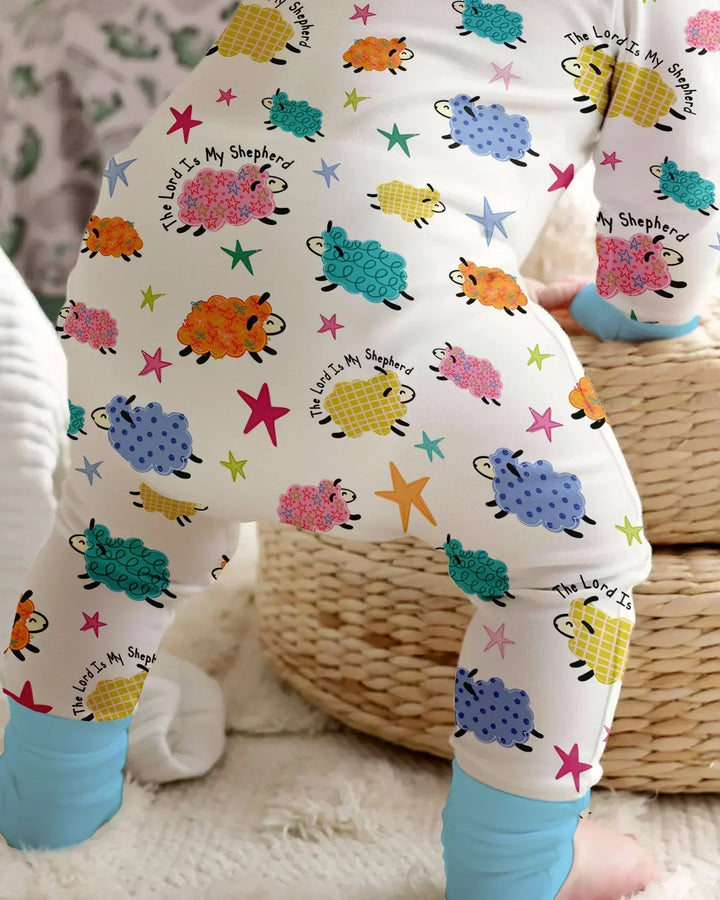 Gerippte Babykleidung mit individuellem Foto - Weich &amp; Skizzenhaft