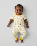 Zweiteiliges, kurzärmliges Pyjama-Set mit Marienkäfern
