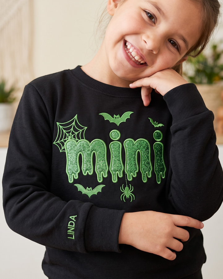 Sweatshirt mit Rundhalsausschnitt aus Bambusfaser