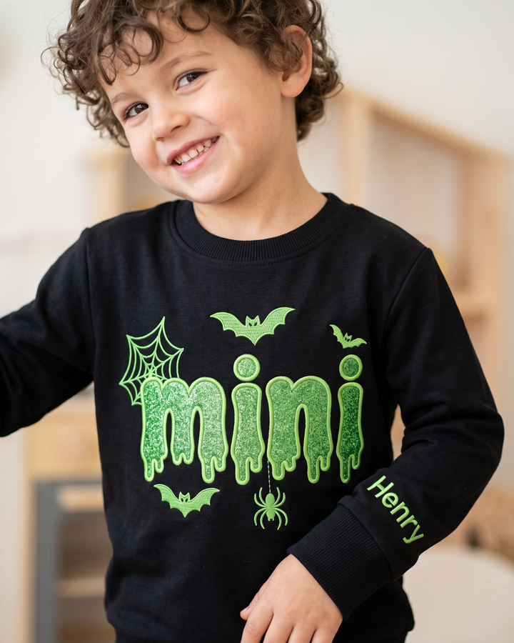Sweatshirt mit Rundhalsausschnitt aus Bambusfaser