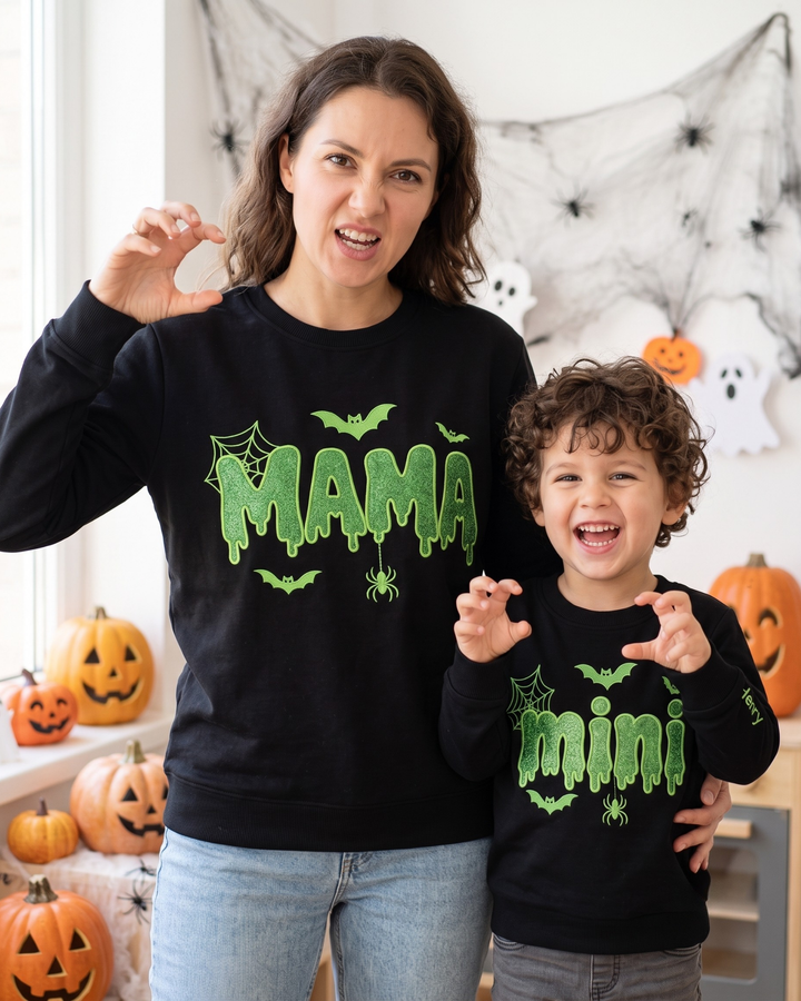 Template Damen-Rundhals-Sweatshirt aus Bambus