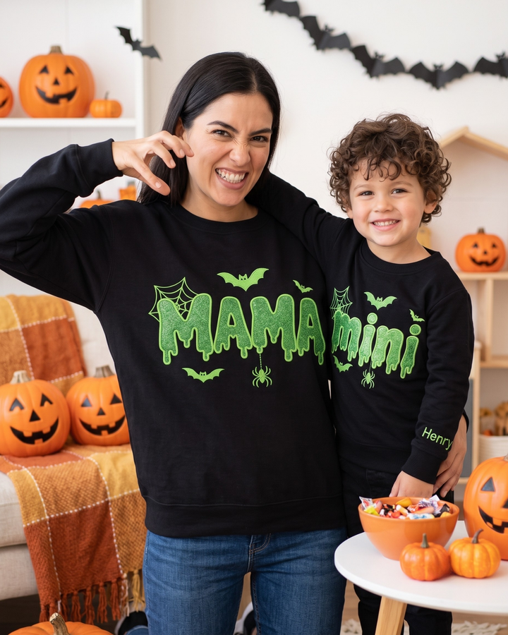 Template Damen-Rundhals-Sweatshirt aus Bambus