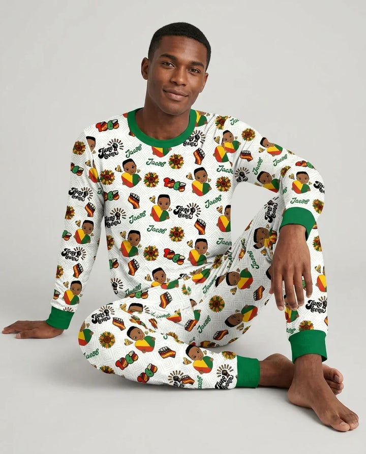 Vorlage Benutzerdefiniertes Herren-Pyjama-Set