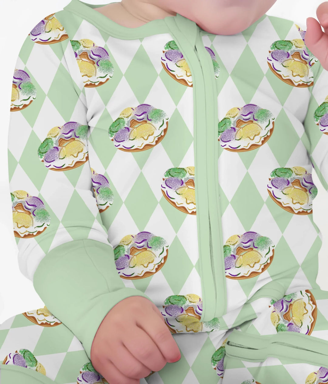 Gerippte Babykleidung mit individuellem Foto - Weich &amp; Skizzenhaft
