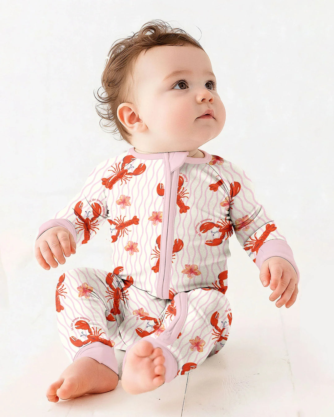 Gerippte Babykleidung mit individuellem Foto - Weich &amp; Skizzenhaft