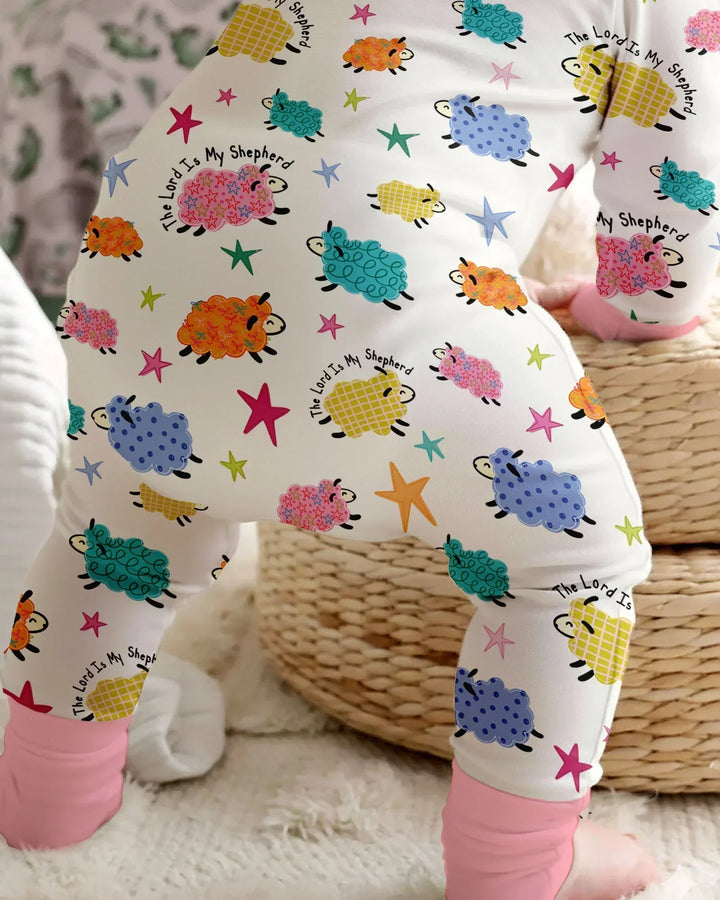 Gerippte Babykleidung mit individuellem Foto - Weich &amp; Skizzenhaft