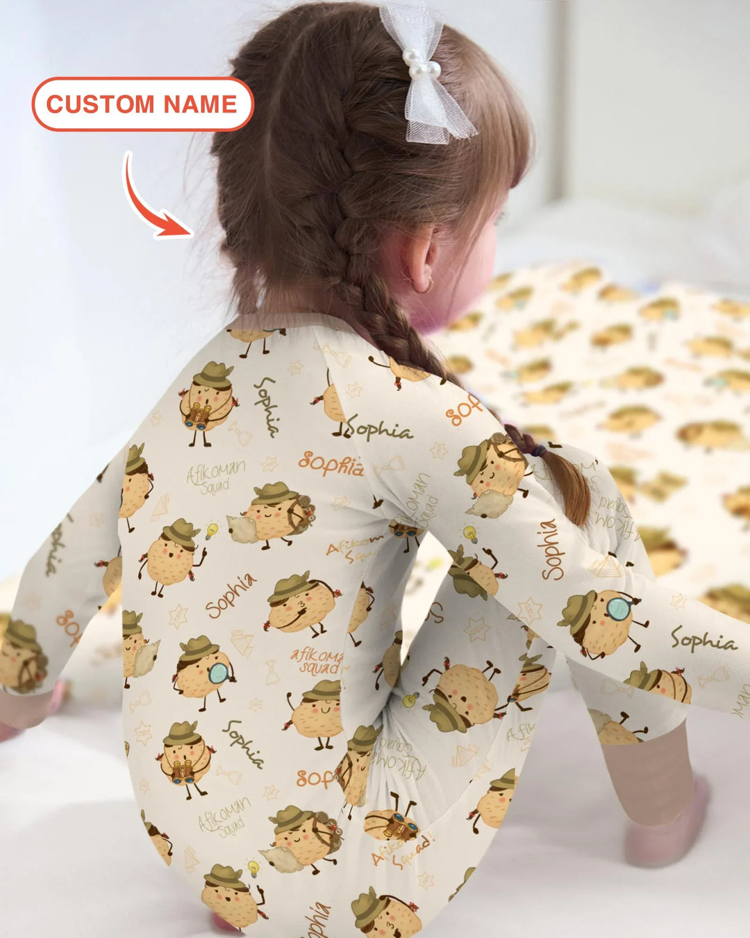 Gerippte Babykleidung mit individuellem Foto - Weich &amp; Skizzenhaft