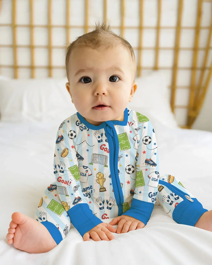 Gerippte Babykleidung mit individuellem Foto - Weich &amp; Skizzenhaft