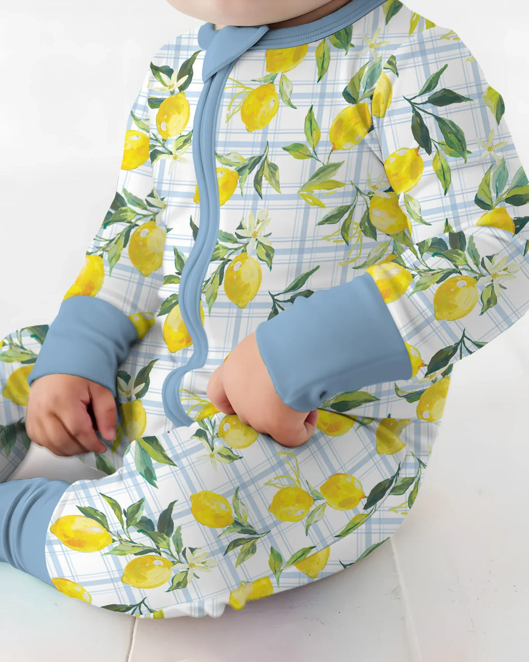 Gerippte Babykleidung mit individuellem Foto - Weich &amp; Skizzenhaft