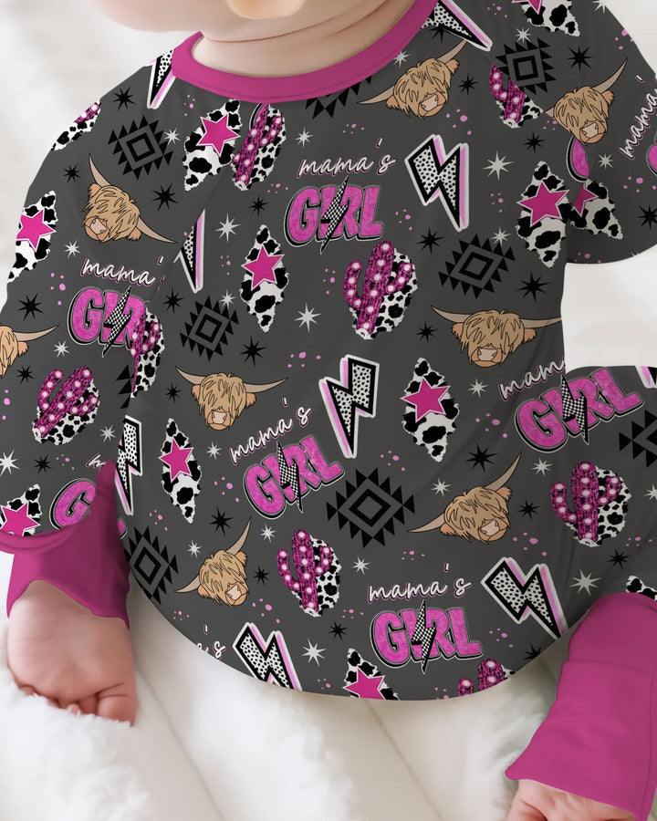 Gerippte Babykleidung mit individuellem Foto - Weich &amp; Skizzenhaft