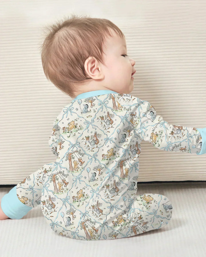 Gerippte Babykleidung mit individuellem Foto - Weich &amp; Skizzenhaft