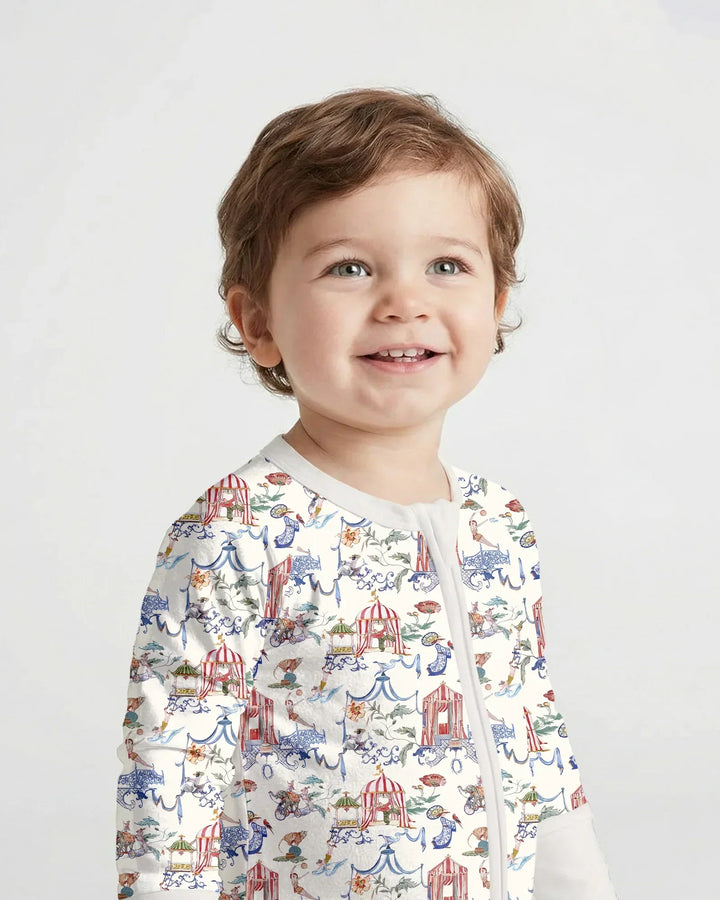 Gerippte Babykleidung mit individuellem Foto - Weich &amp; Skizzenhaft