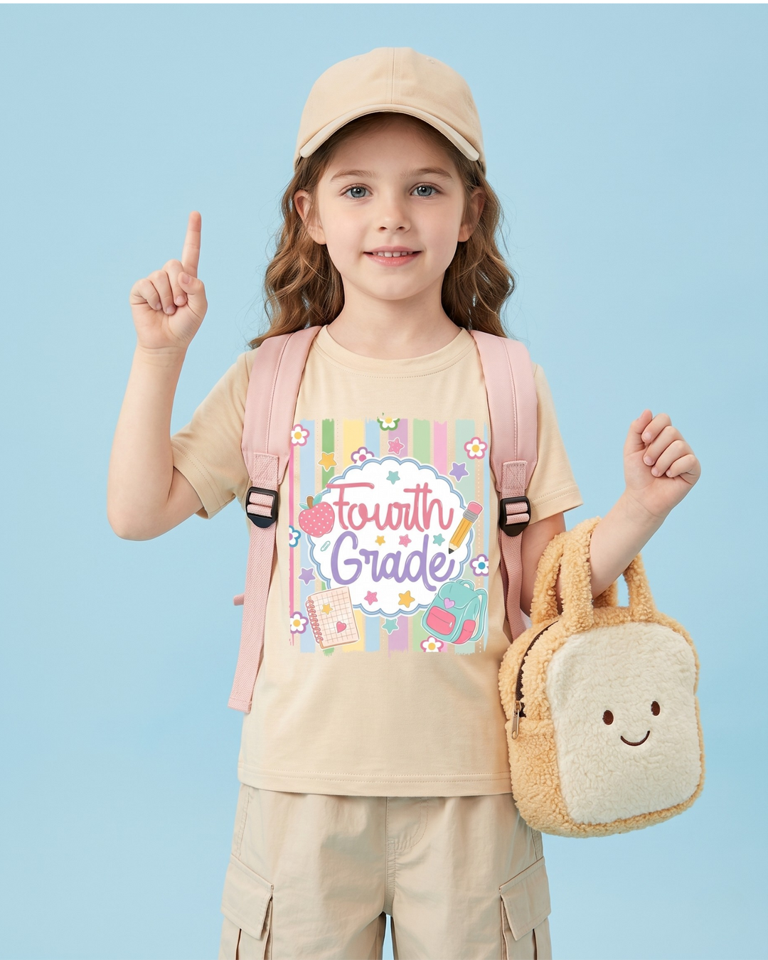 Custom Kindergarten & Grade Bamboo Crewneck T-Shirt