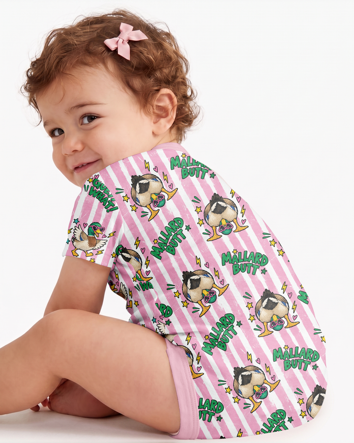 Guess What Mallard Butt Bamboo Bodysuit