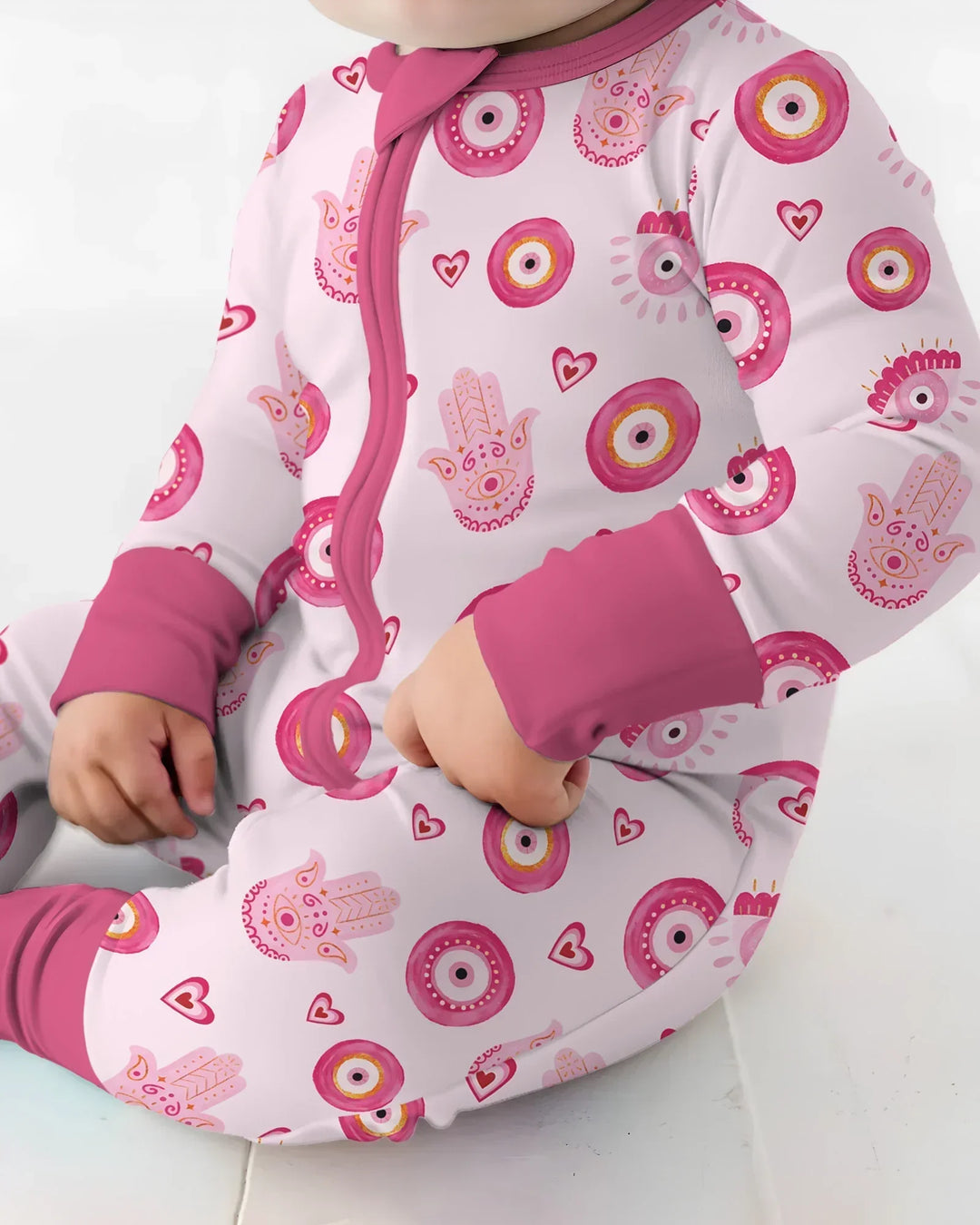 Gerippte Babykleidung mit individuellem Foto - Weich &amp; Skizzenhaft