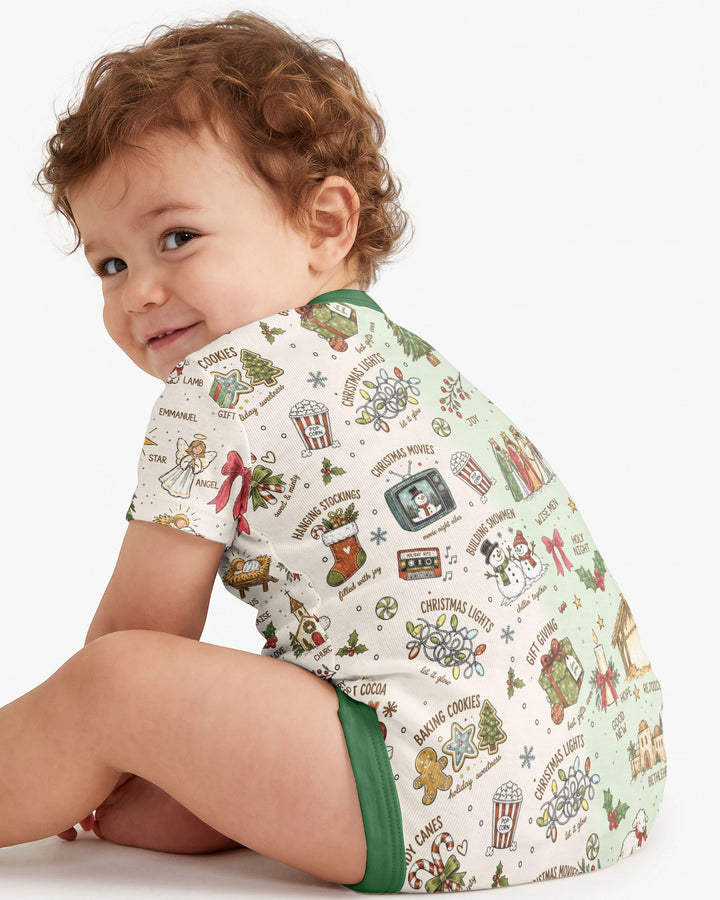 Jesus Is The Reason For The Season Family Matching Bamboo Bodysuit