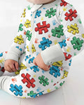 Gerippte Babykleidung mit individuellem Foto - Weich &amp; Skizzenhaft