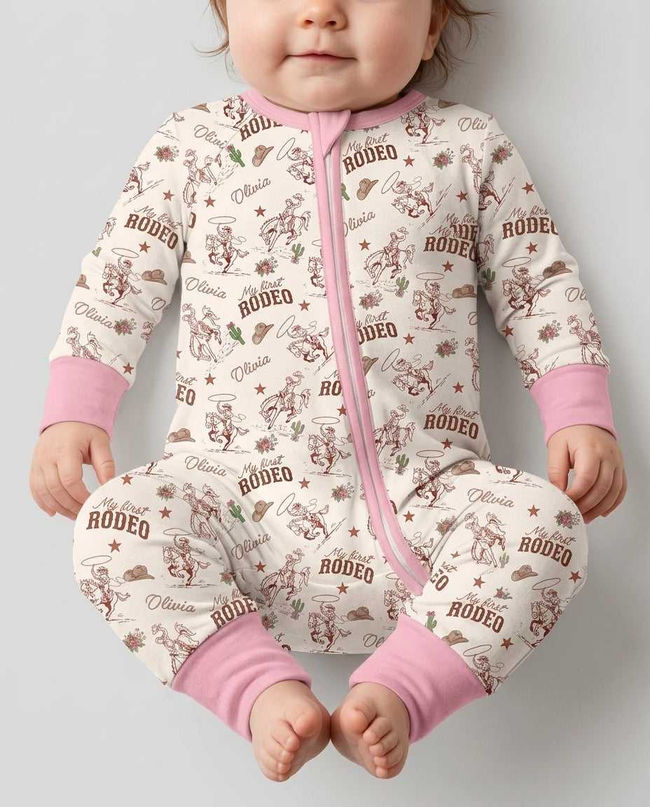 Gerippte Babykleidung mit individuellem Foto - Weich &amp; Skizzenhaft