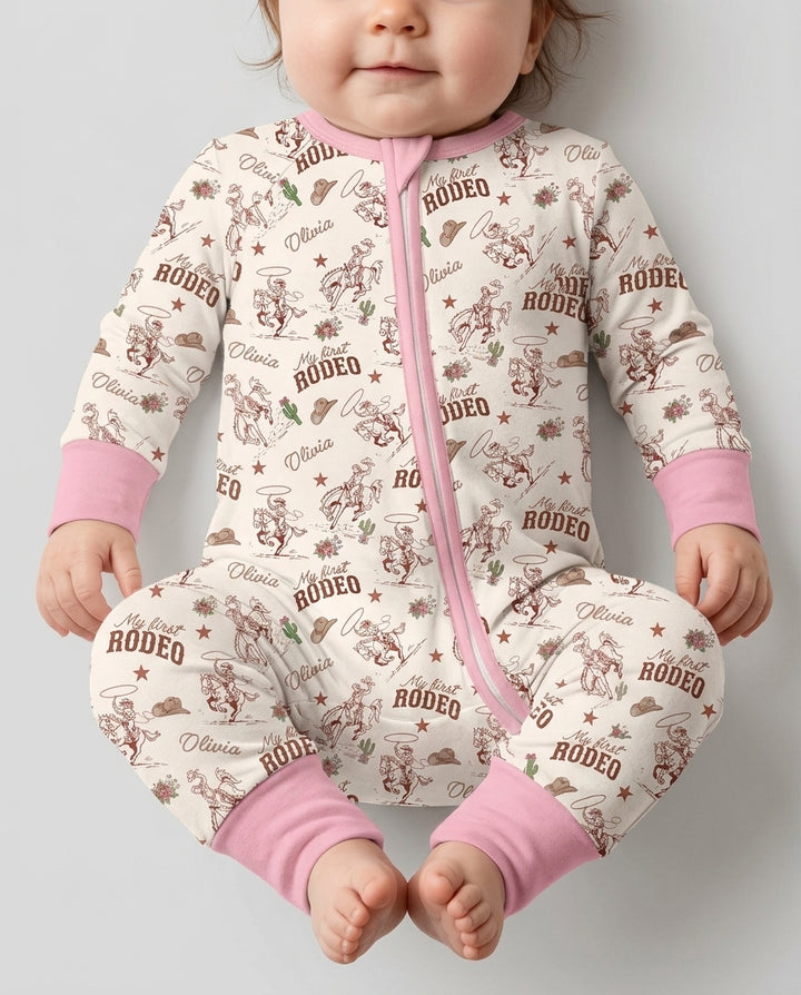 Gerippte Babykleidung mit individuellem Foto - Weich &amp; Skizzenhaft