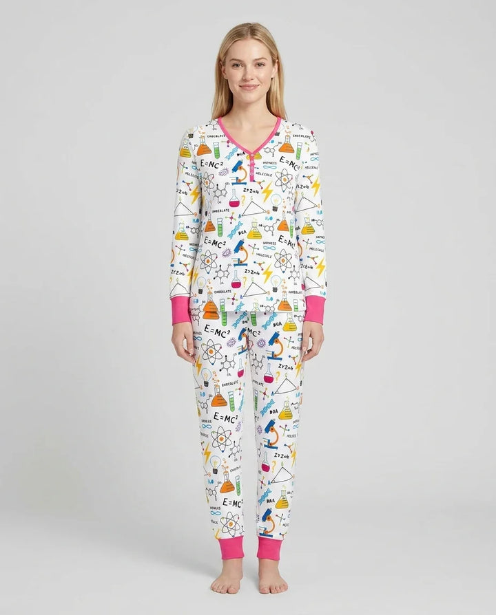 Vorlage Bambus Damen Pyjama Set