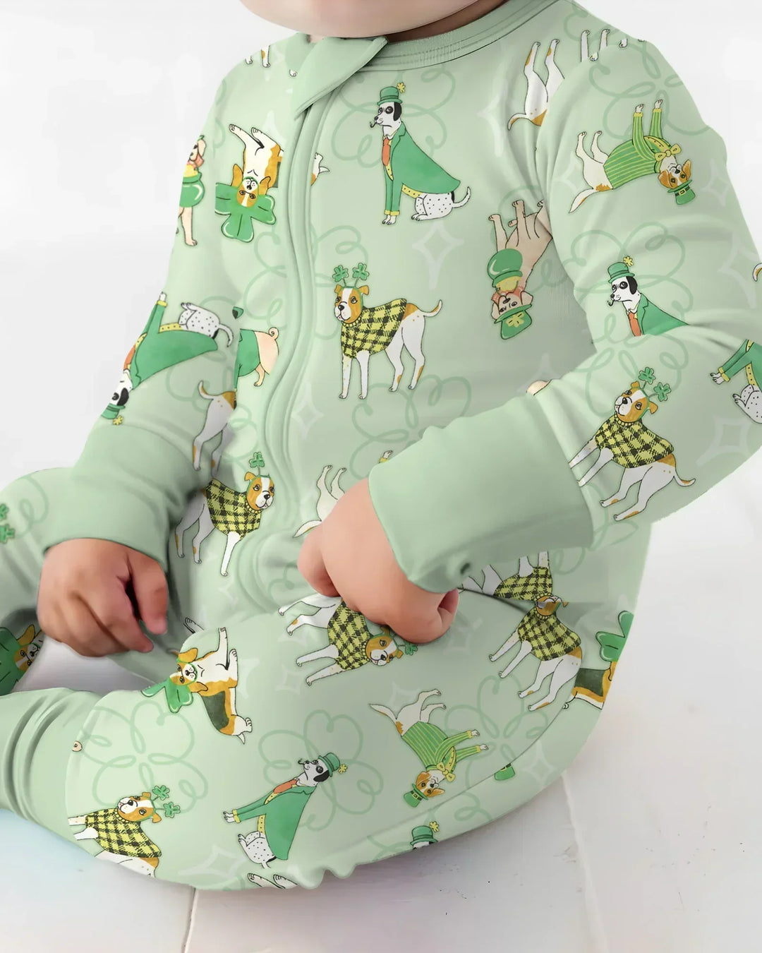 Gerippte Babykleidung mit individuellem Foto - Weich &amp; Skizzenhaft