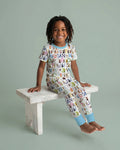 Saint ABCs Bamboo Two Piece Short Sleeve Pajama Set