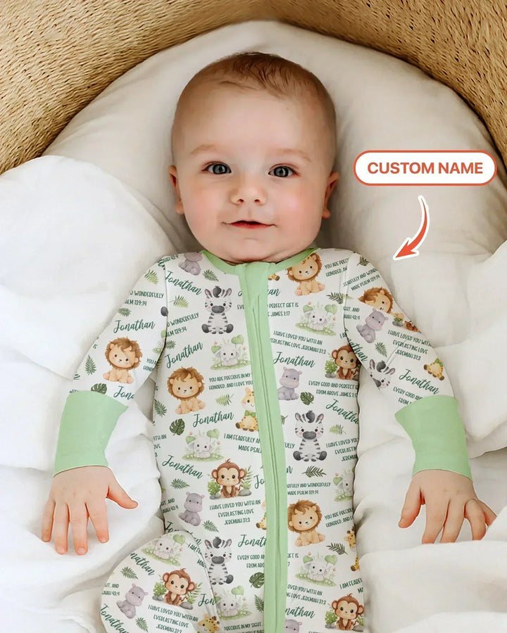 Gerippte Babykleidung mit individuellem Foto - Weich &amp; Skizzenhaft