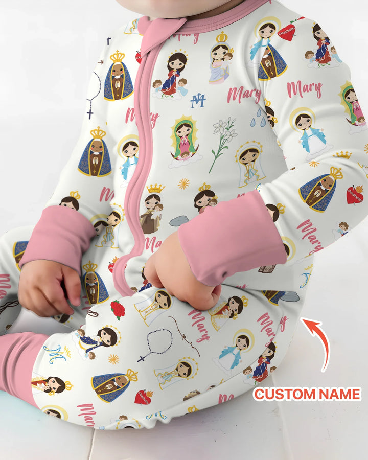 Gerippte Babykleidung mit individuellem Foto - Weich &amp; Skizzenhaft