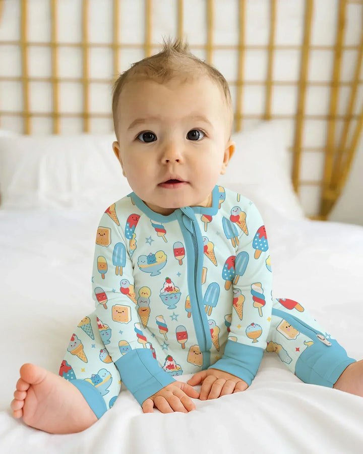 Gerippte Babykleidung mit individuellem Foto - Weich &amp; Skizzenhaft