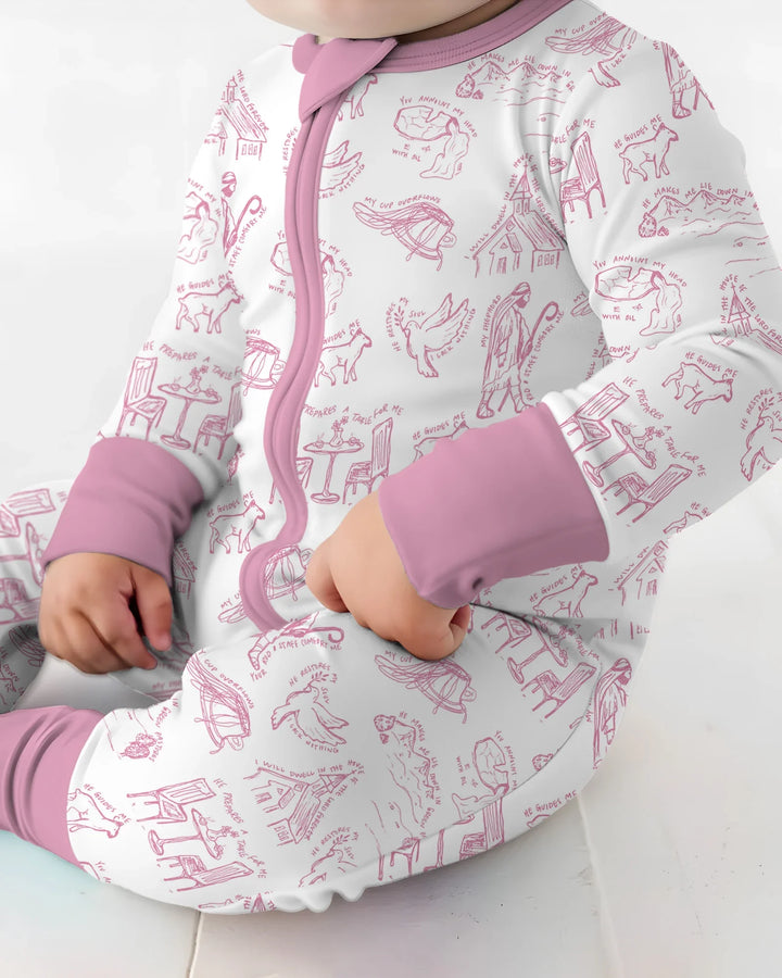 Gerippte Babykleidung mit individuellem Foto - Weich &amp; Skizzenhaft