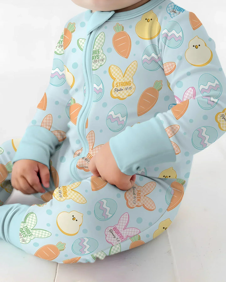 Gerippte Babykleidung mit individuellem Foto - Weich &amp; Skizzenhaft