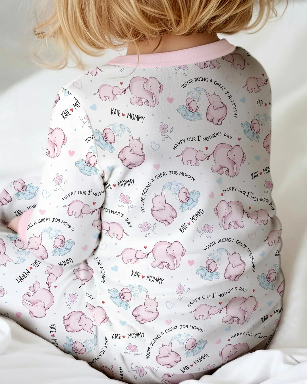 Gerippte Babykleidung mit individuellem Foto - Weich &amp; Skizzenhaft