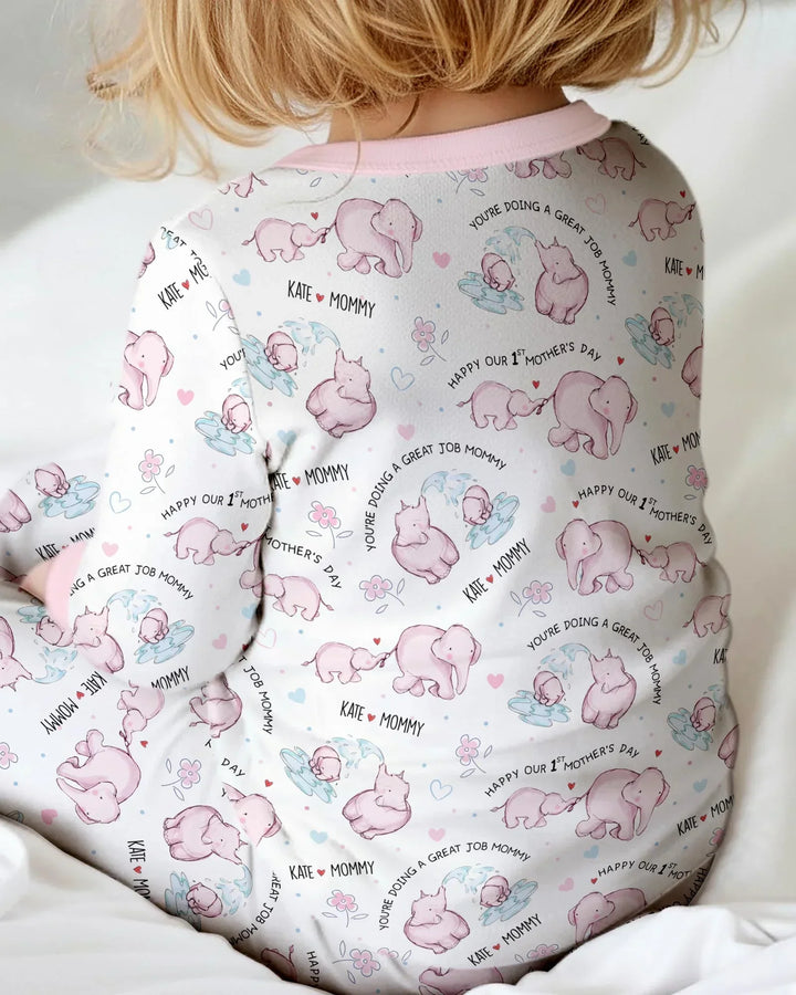 Gerippte Babykleidung mit individuellem Foto - Weich &amp; Skizzenhaft
