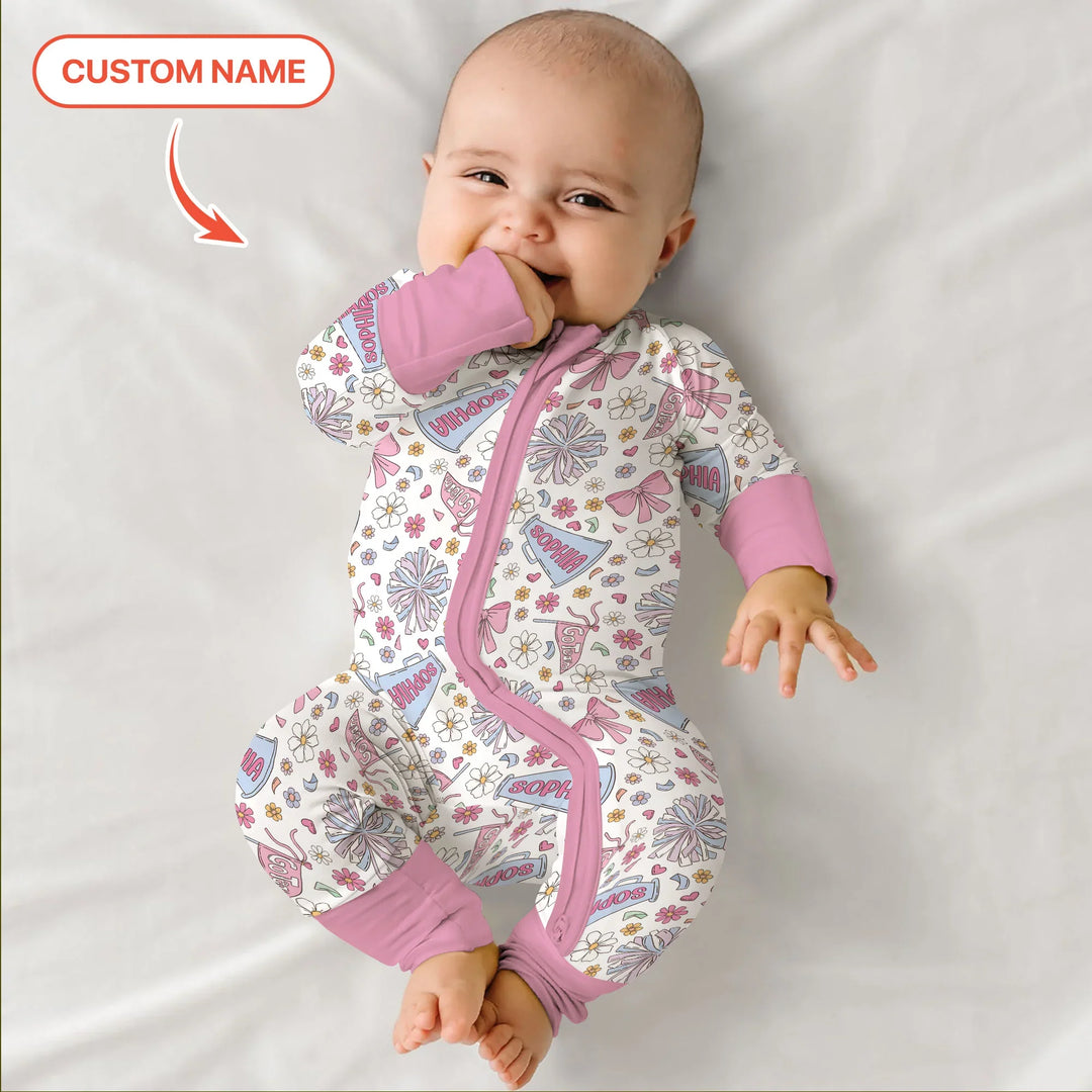 Gerippte Babykleidung mit individuellem Foto - Weich &amp; Skizzenhaft