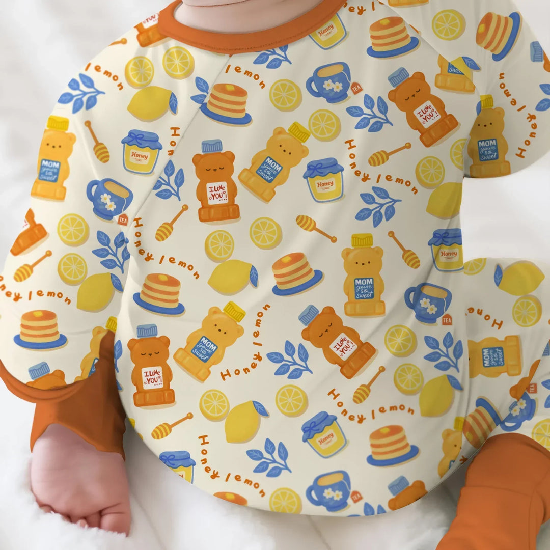 Gerippte Babykleidung mit individuellem Foto - Weich &amp; Skizzenhaft