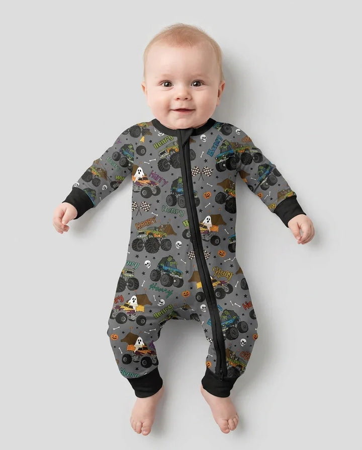 Gerippte Babykleidung mit individuellem Foto - Weich &amp; Skizzenhaft