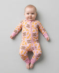 Gerippte Babykleidung mit individuellem Foto - Weich &amp; Skizzenhaft
