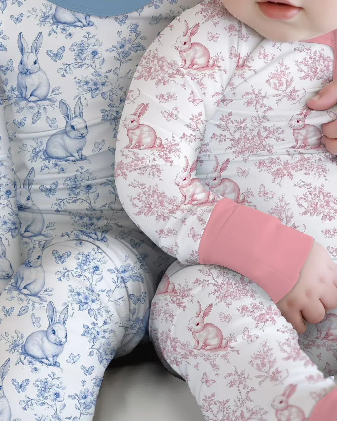 Gerippte Babykleidung mit individuellem Foto - Weich &amp; Skizzenhaft