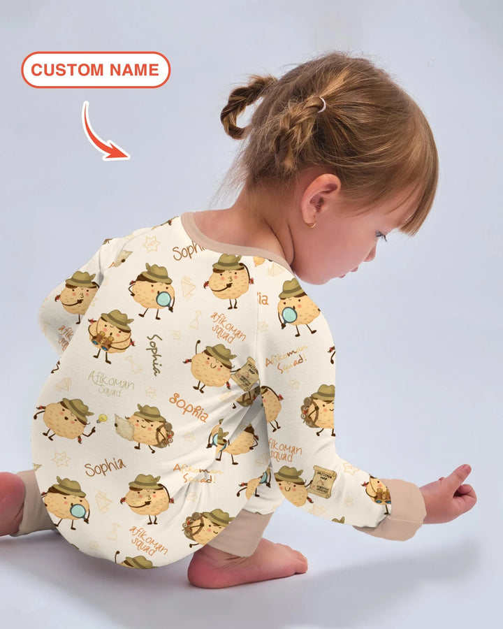 Gerippte Babykleidung mit individuellem Foto - Weich &amp; Skizzenhaft