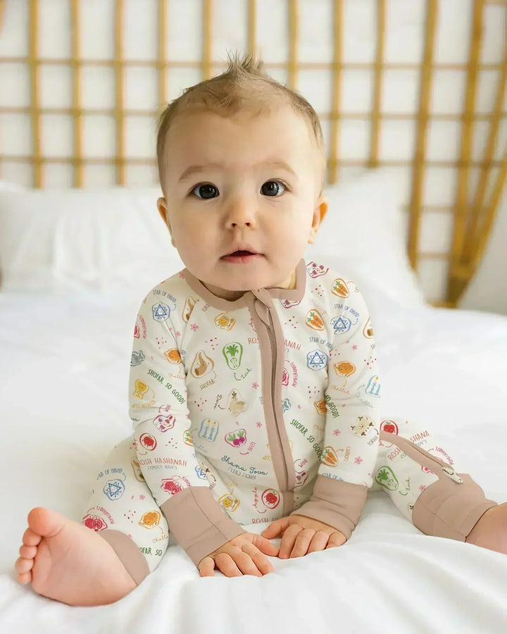 Gerippte Babykleidung mit individuellem Foto - Weich &amp; Skizzenhaft